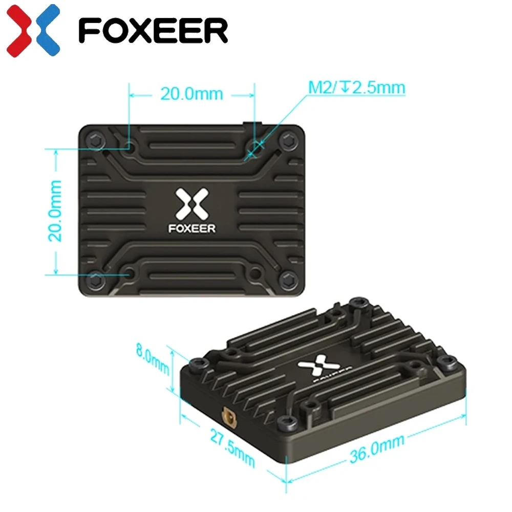 Foxeer 5,8G Reaper Extreme V2  – обзор и цена Foxeer Reaper Extreme 2.5W Vtx